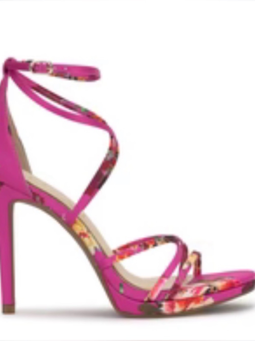NEW JESSICA SIMPSON WOMEN'S JAEYA 2 STILETTO HEELED SANDALS- SIZE 6.5 - Picture 2 of 4